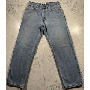 VTG Y2K Levi's 550 Jeans Mens 32x30 Blue Light Wash Relaxed Fit Straight Leg